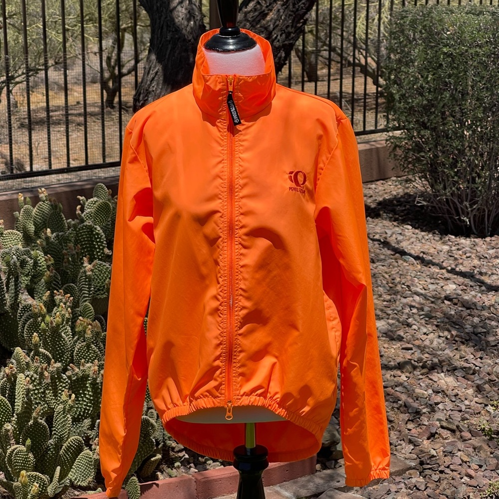 Pearl Izumi Orange Windbreaker Jacket